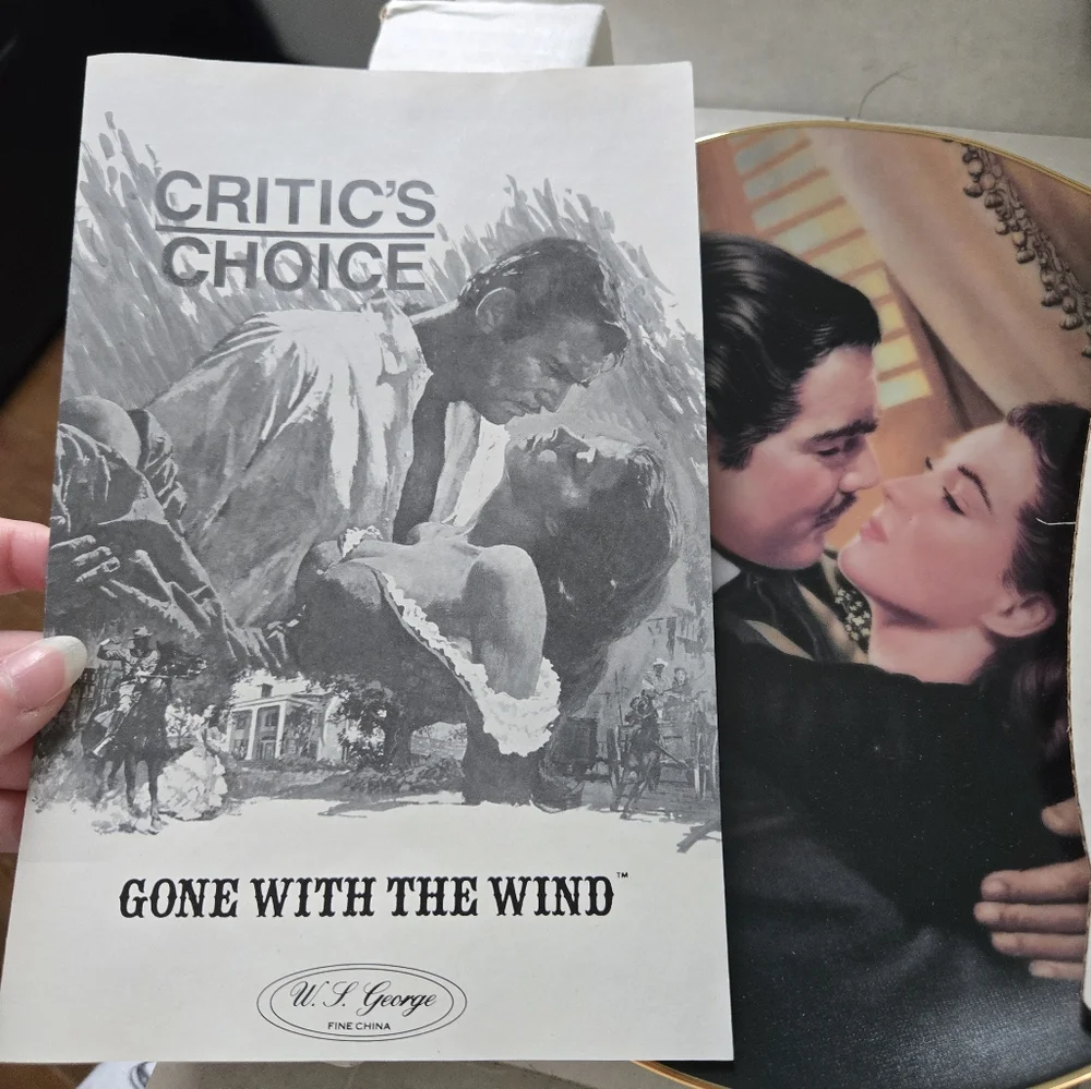 NIB Gone With The Wind Marry Me Scarlett W L George Plate - Picture 5 of 7